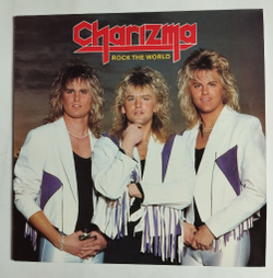 Винтажная виниловая пластинка LP Charizma Rock The World (Польша 1988)
