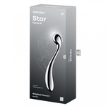 Стальной фаллоимитатор Satisfyer Star Force 4 (26×3,5 см)