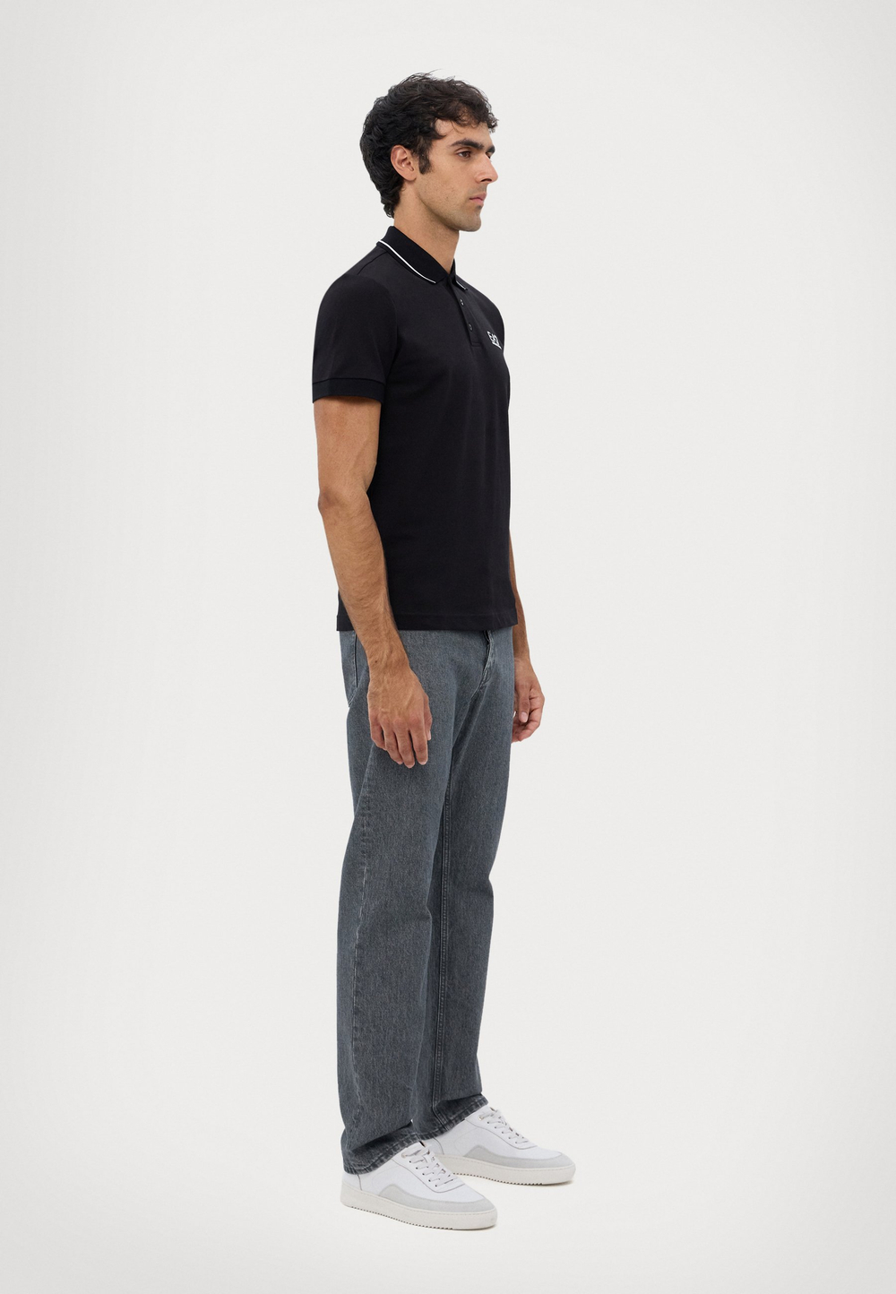 EA7 Emporio Armani Футболка-поло - Чёрный