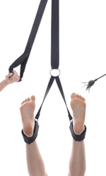 Фиксация ременная для подвешивания Fantasy Tickle Strap (Цвет: черный)