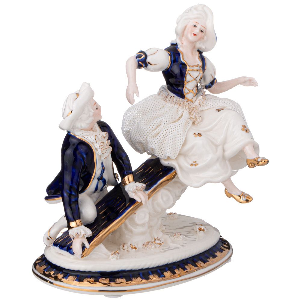 СТАТУЭТКА LEFARD BLAU WEISS "ВЛЮБЛЕННАЯ ПАРА" 15,5*12*16,5 СМ (КОР=12ШТ.)