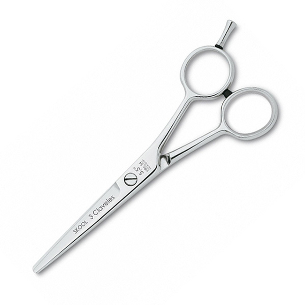 Ножницы парикмахерские с микронасечкой 5.5" 3 Claveles Skool 12756