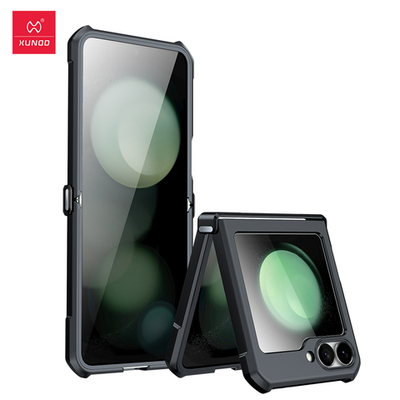 Чехол на Samsung Galaxy Z Flip 6 противоударный с усиленными углами XUNDD