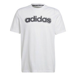 Мужское теннисное поло adidas Workout Linear T-Shirt Men - White