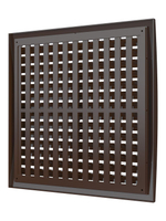 Решетка вентиляционная РРПН разъемная регулируемая 350х350 ASA Brown ERA