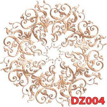 Фото обои - Декор под золото DZ004