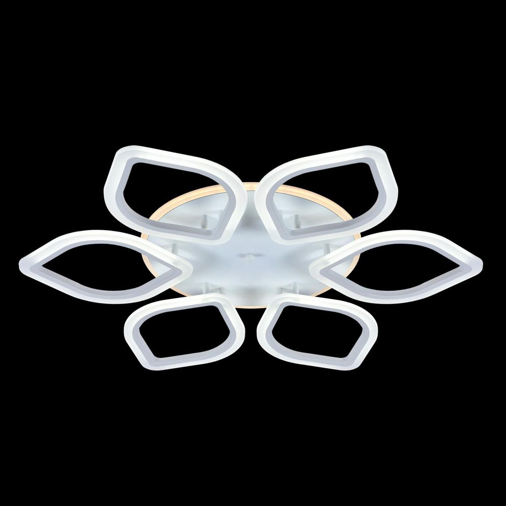 Citilux Ромби Смарт CL236A160E RGB Умная люстра Белая