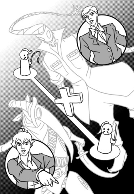 Комикс Причудливые Авантюры Жожо: Фантомас-67