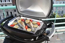 Гриль электрический Weber Q 1400, тёмно-серый