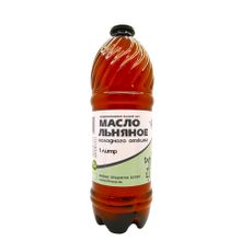 Масло Льняное Образ Жизни холодного отжима 1 л