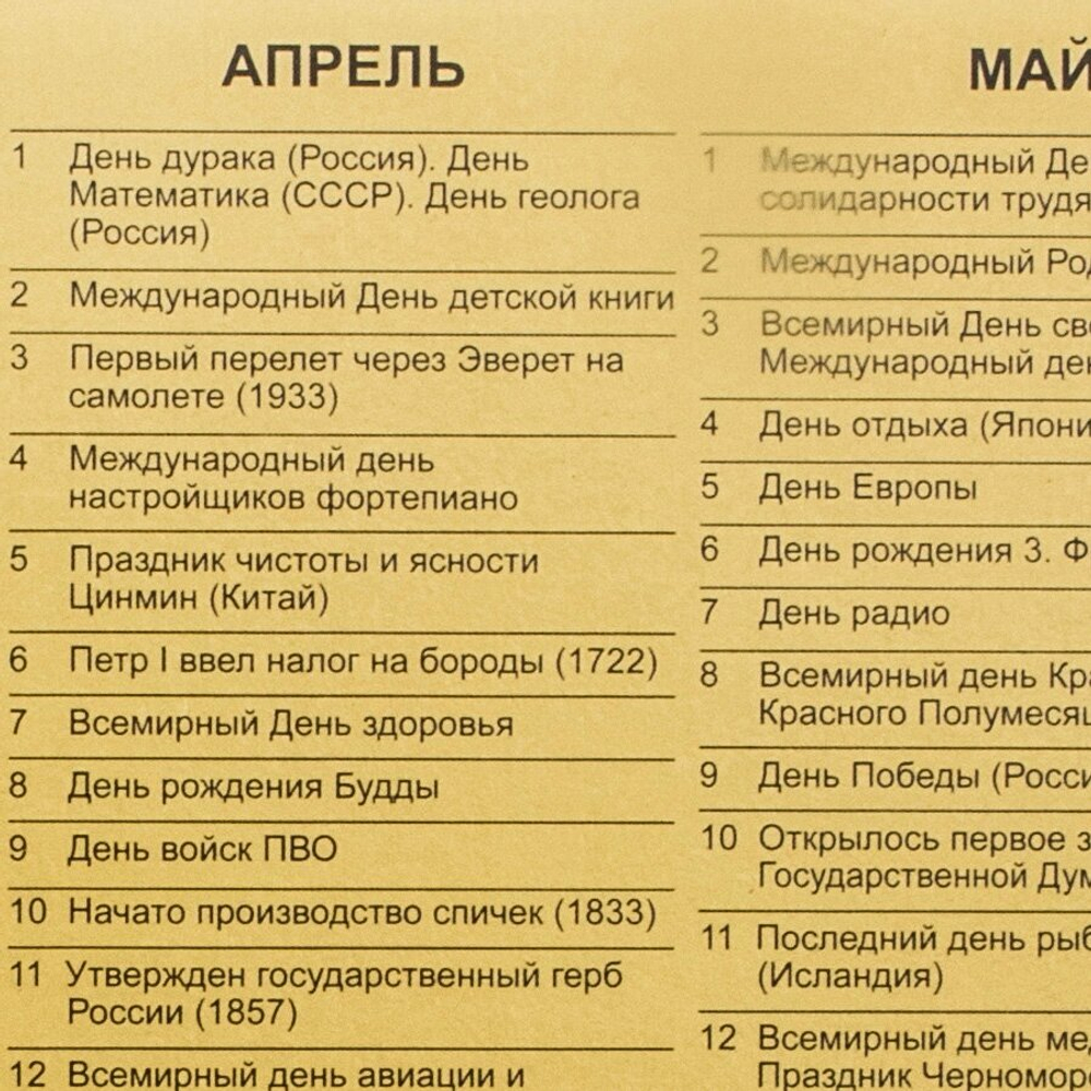 Календарь с 3 стаканами "Не вижу повода не выпить"