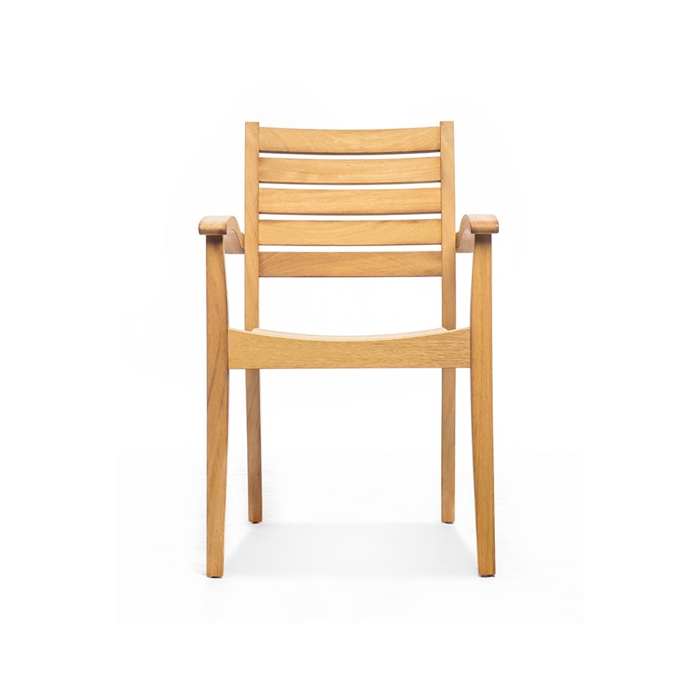 STOCK Chair кресло деревянное, массив ироко
