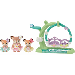 Epoch 5801 — Sylvanian Families «Оленята на цветочных качелях» 5801 — фото 4