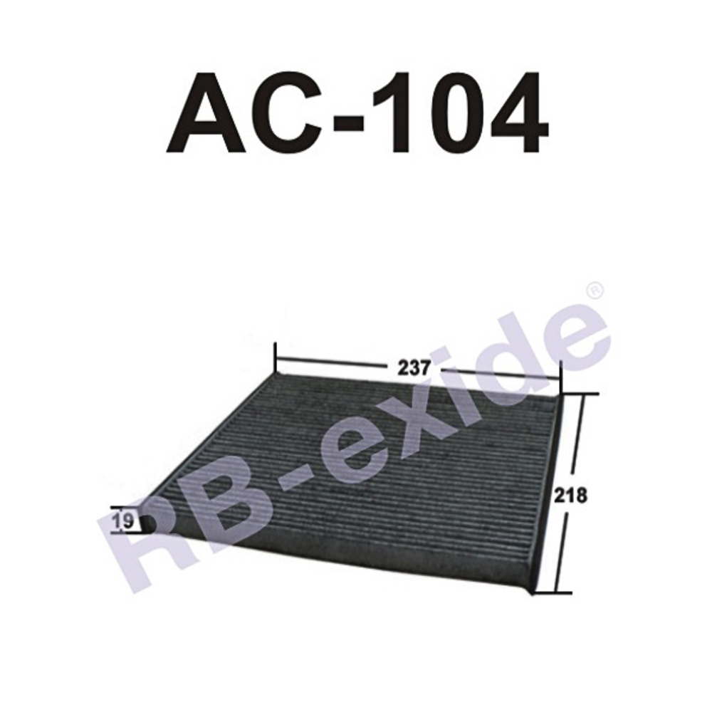 AC-104    RB-exide Фильтр салонный