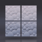 Гипсовая панель Пузыри