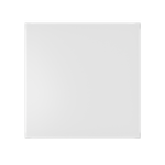 Панель AEON D100/125 179х179 стекло матовое Pure White белоснежное DICITI