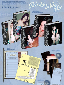 Альбом ITZY - GIRLS WILL BE GIRLS BINDER RANDOM Version
