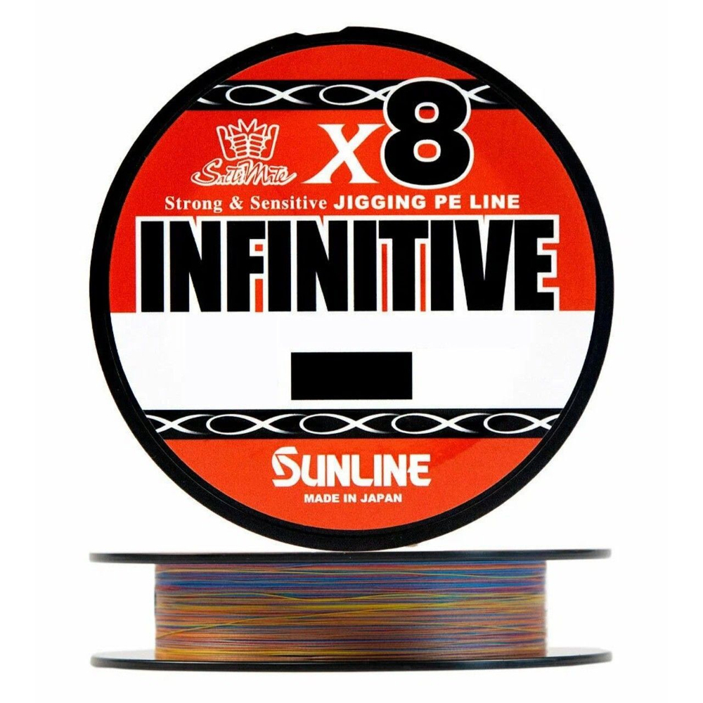 Шнур плетеный SUNLINE INFINITIVE 4 200 (5C) #0.6/12lb