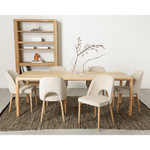 Стул Bergenson Bjorn Evelyn, велюр, бежевый