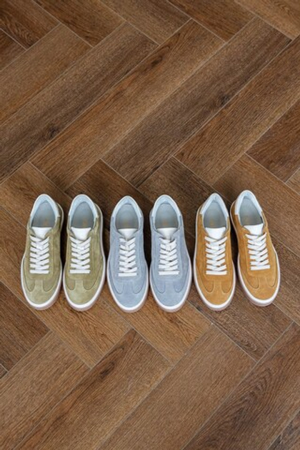 Кеды из натуральной замши SU