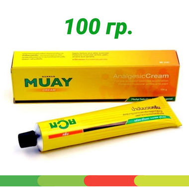 Namman Muay Analgesic Cream Разогревающая и обезболивающий бальзам "Муай Тай" 100 гр.