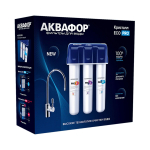Фильтр для воды Аквафор, Кристалл ЭКО Н Pro, под мойку, 4 ступ, 212540