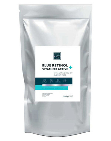 Альгинатная лифтинг-маска "Blue Retinol + Vitamin B Active" (Блю ретинол плюс витамин Б актив) 1,2 кг Beauty Stylе
