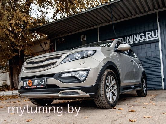 Юбка IXION переднего бампера для Kia Sportage III