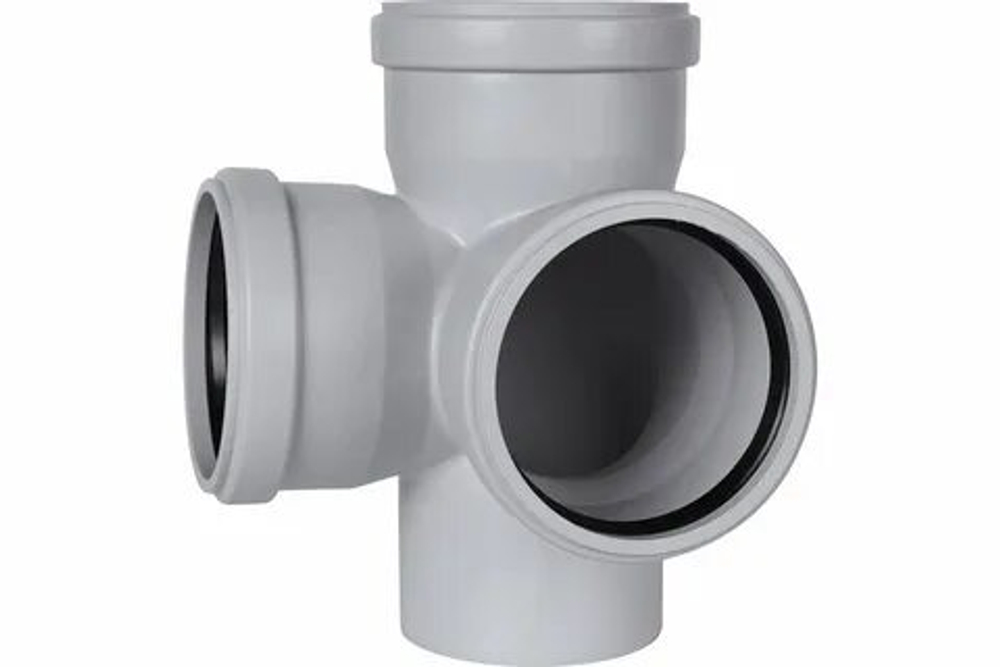 Крестовина ПП двухпл. 110х110х110  90°Политэк