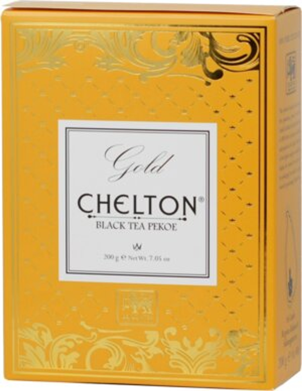 Chelton Золотая коллекция Чай средн.лист Пекое 200гр/18 картон