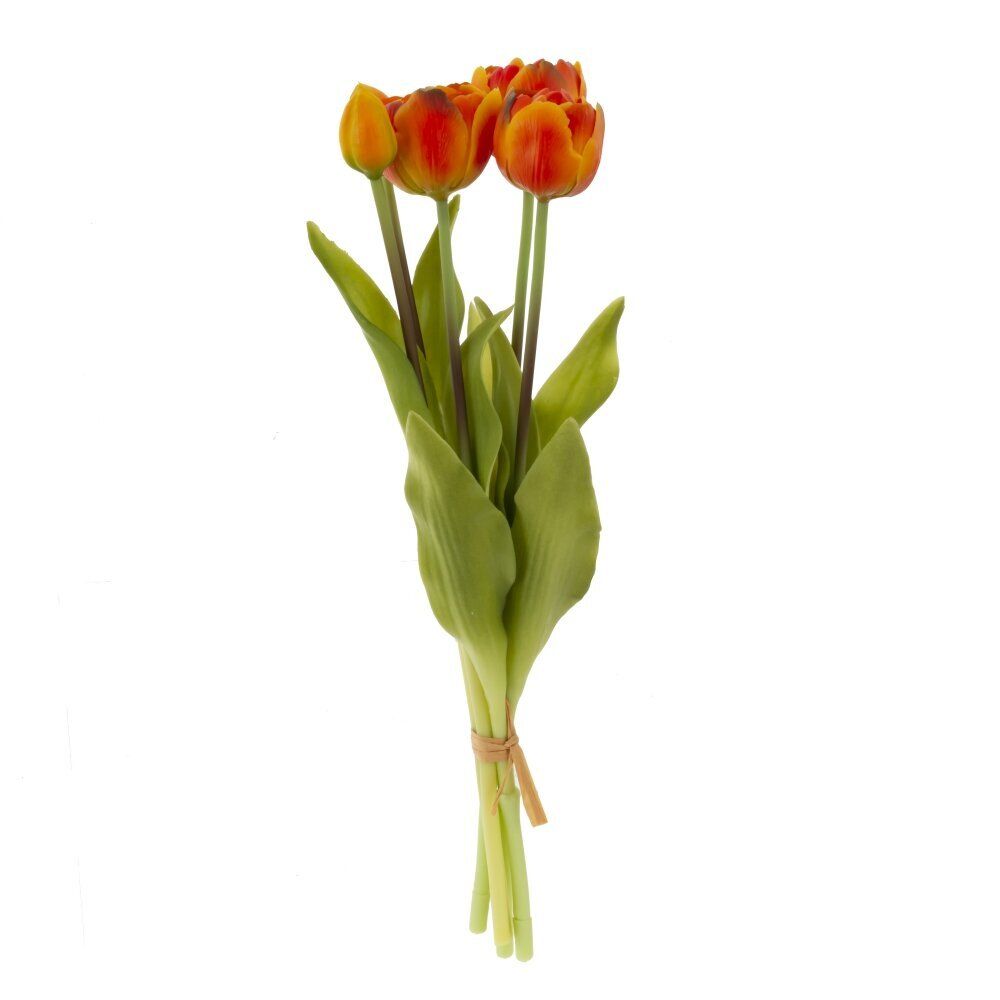 GAEM Цветы искусственные "Букет Тюльпанов" (Real Touch), L12 W12 H37 см
