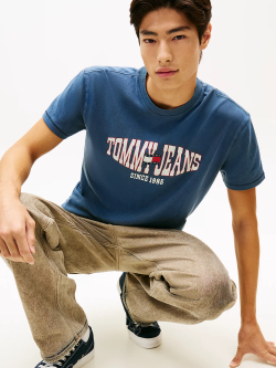 Футболка мужская TOMMY JEANS TJM REG LA WAVING FL