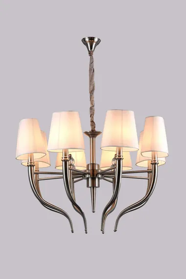 8658/8NK NICKEL (1) Люстра Veneto Luce
