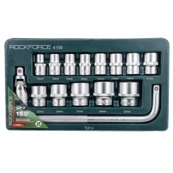Набор головок (15 предметов) RockForce RF-4159