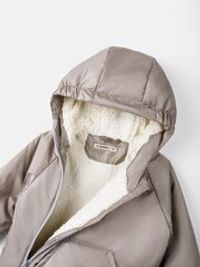 Анорак демисезонный на меху "Латте"