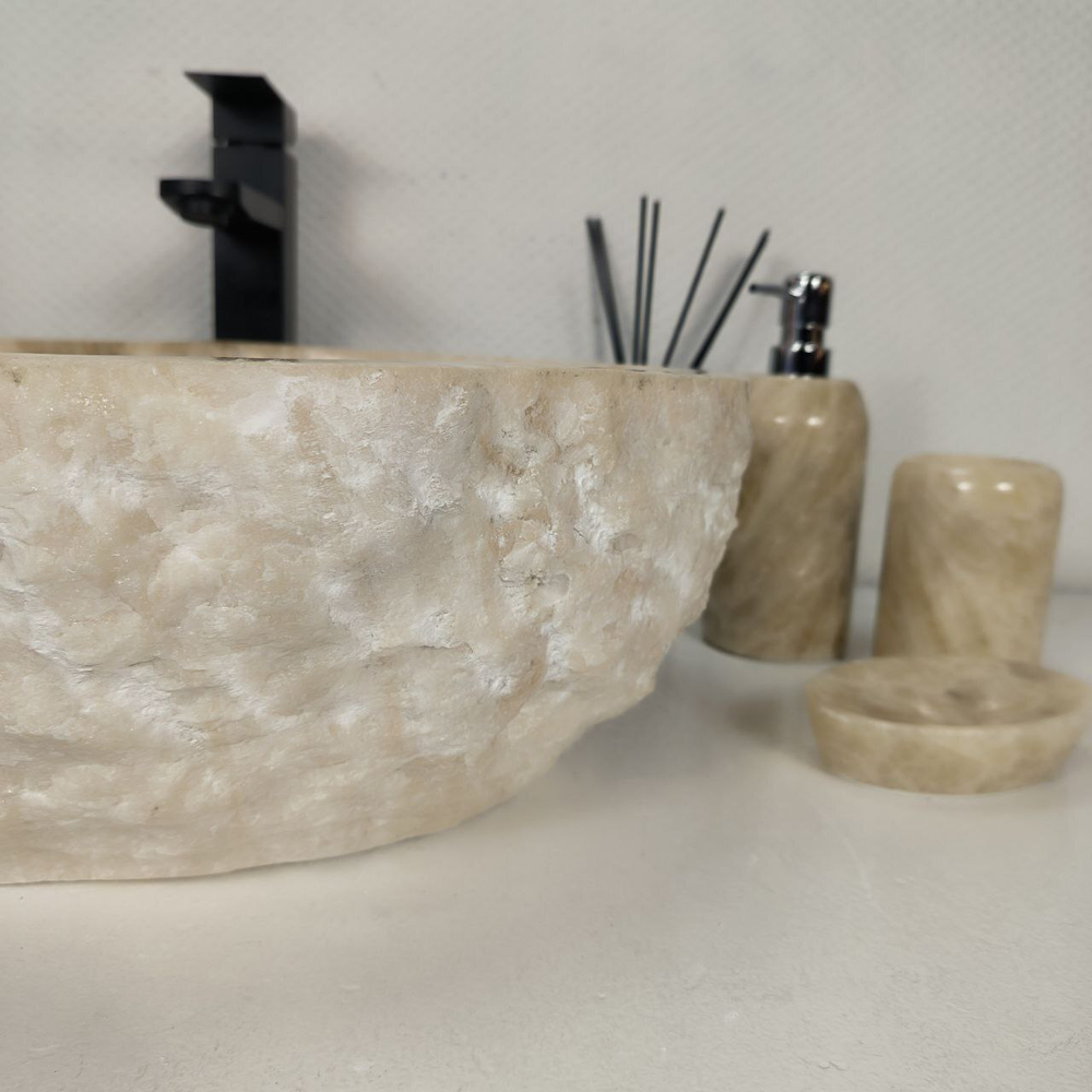 Раковина из оникса Erozy White EO-64300 51*41*15 0213
