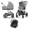Детская коляска Cybex Balios S Lux SLV 3 в 1 Stone Grey