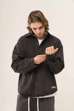 Рубашка KUL'TURA "DENIM" Черный