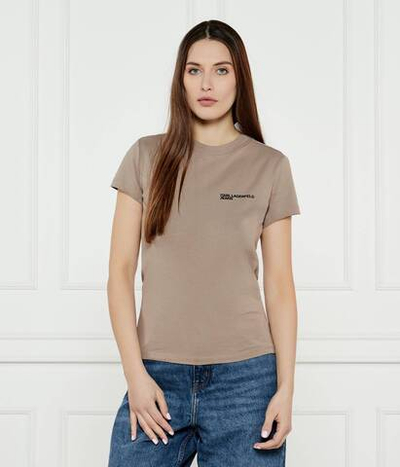 Футболка Karl Lagerfeld Jeans - бежевый(A1W17004)