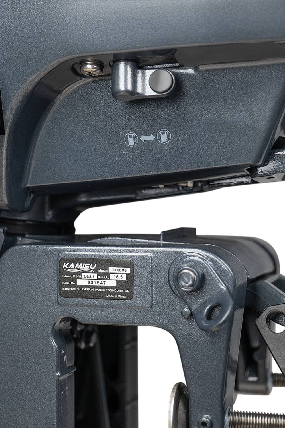 Лодочный мотор KAMISU T 3,6 BMS (2-х тактный)