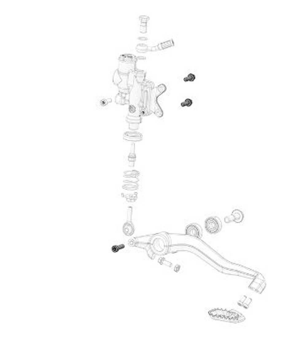 Болт главного цилиндра Stark VARG Master cylinder bolt