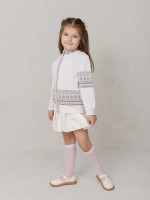 Кофта вязаная на молнии