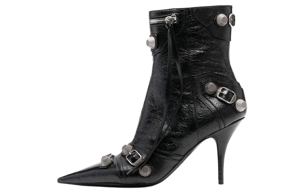 Balenciaga Cagole Heeled Boots Women"s