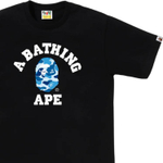 A Bathing Ape Bathing Ape Ss26 Футболка черный синий