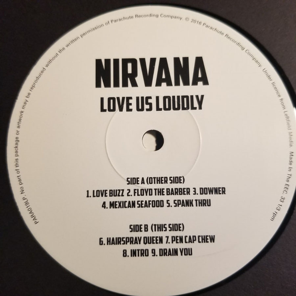 Nirvana / Love Us Loudly (Limited Edition)(Clear Vinyl)(2LP)