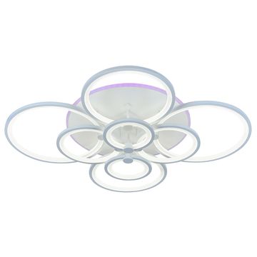 Потолочный светодиодный светильник 8077/8 WHT 256W+11W RGB белый Profit Light