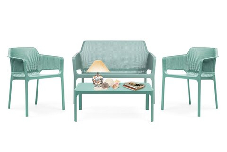 Комплект пластиковой мебели Nardi Net, ментоловый