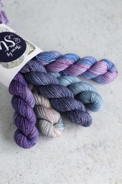 Набор из 5 мини пасм Twisted Sock Stu #7