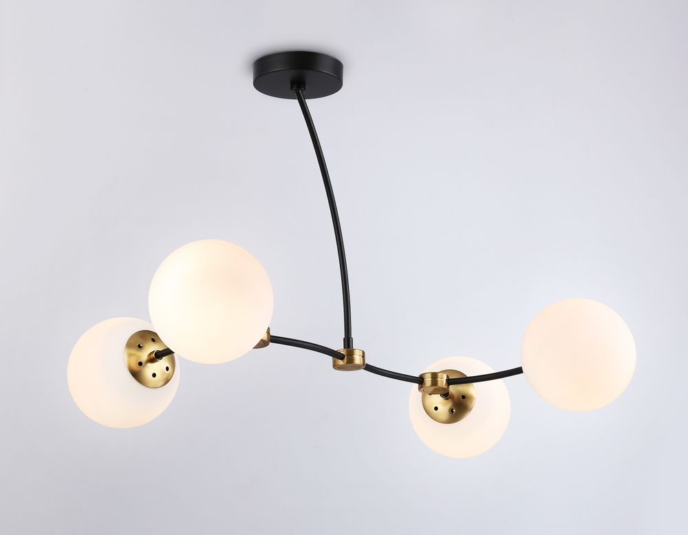 Подвесной светильник TR2544/4 BK/SB черный/бронза E27/4 max 60W 700*450*450