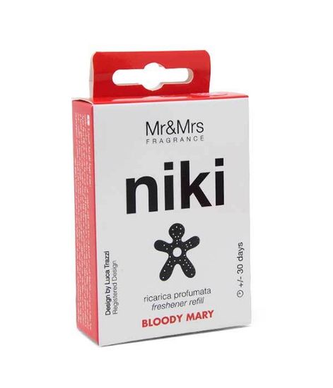 Сменный блок ароматизатора для автомобиля NIKI Кровавая Мэри, Mr&Mrs Fragrance